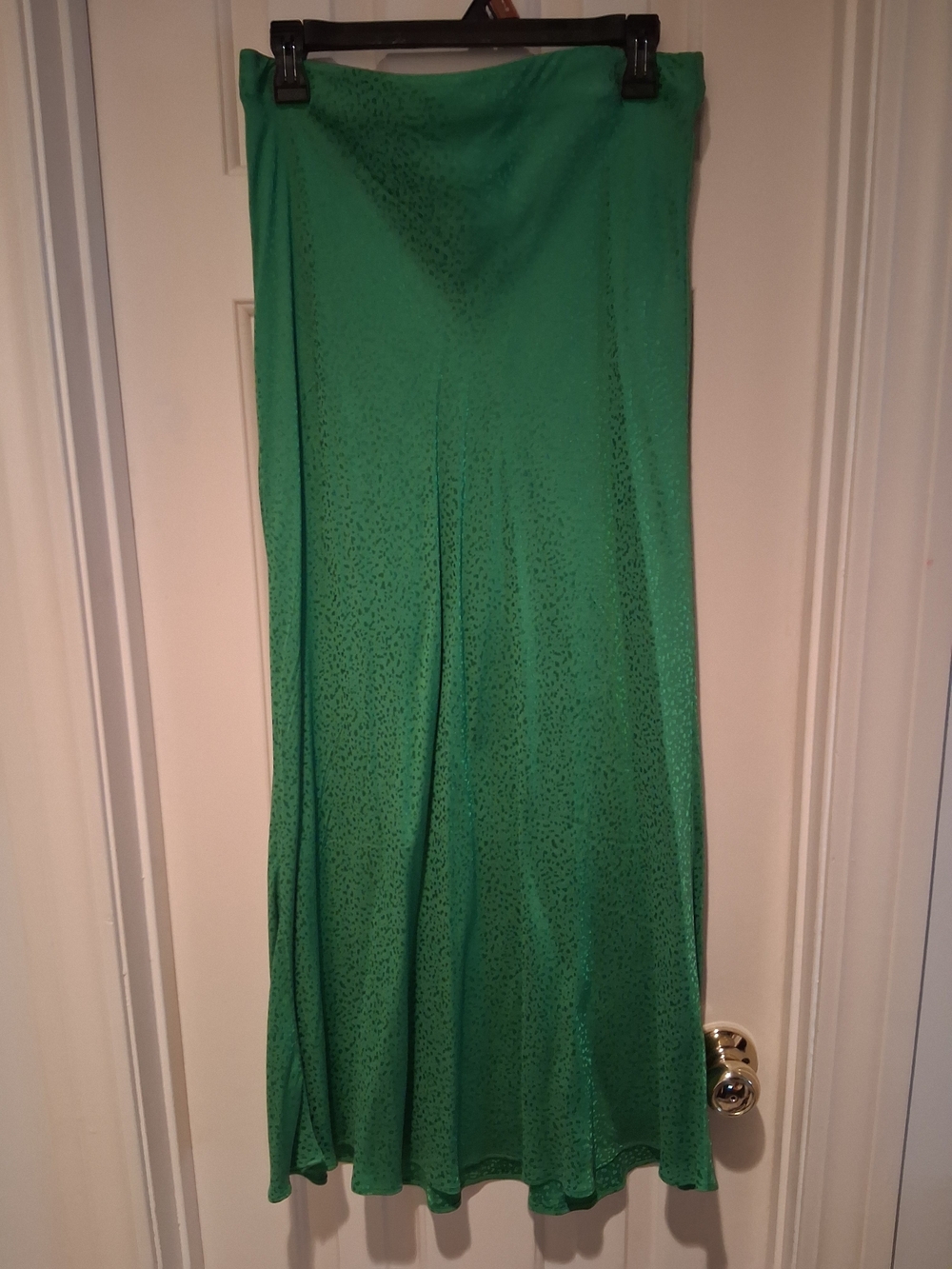 LOFT Emerald Green Maxi Skirt